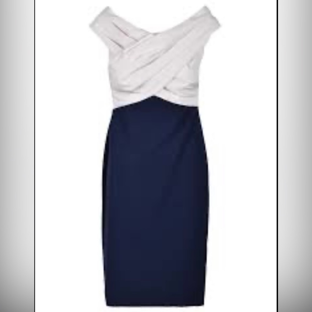 Ralph Lauren Cocktail Off-Shoulder Dress